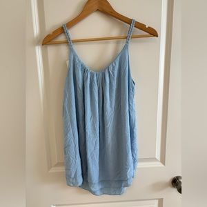 D-Style Made in Italy Summer Top Color Baby Ice Blue Size M